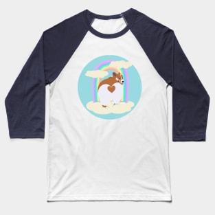 Unicorg butt Baseball T-Shirt